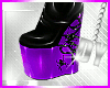 !Dy!Spider Boots Purple