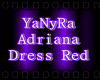 IYIAdriana Dress Red