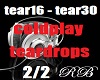coldplay: teardrops