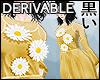 [K] spring daisy dress