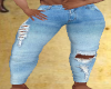 !B! TIGHT RIPPED JEANS 1