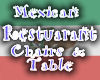 Mexican Chairs & Table