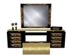 Gold Rose Dressing Table