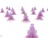 Neon party pillars