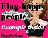 Flag-happy people