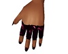 Pink PVC Gloves n Nails