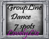 Group Line Dance 7 spots