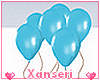 ! Blue Birthday Balloons