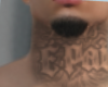 Neck Tattoo Deus