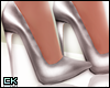 K| Klass Pumps (Silver)
