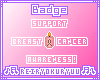 B. Cancer Support Badge