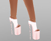 Pink Platform Heel Shoe