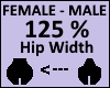 Hip Scaler 125%