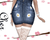 daisy spring skirt