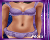 (A) Cute Purple Bikini