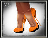 Halloween Orange Heels 