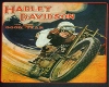 Vntage Harley Biker Sign