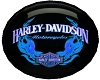 VIC Harley Bar Sign Blue