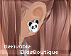 Derivable Panda Earrings