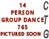 CTG 14 PERSON DANCE 765