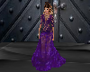 (SMC) Purple Lace Dress