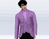 Lavender Purple Suit Top