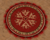 Christmas round rug