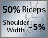 Bicep and Shoulder 50/-5
