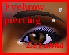 )L( eyebrow piercing S