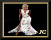 JC~White Lace  Gown