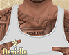 D| Rolled Top White