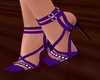 TJ Purple Slingback Heel