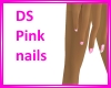 DS Pink nails