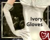 .a Gloves Long Ivory