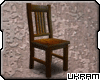 [U] Old Wood Chair