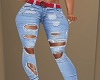 RIPPED RLL JEANS