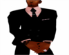 PINK AND BLACK SUIT