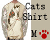 Cats shirt Male