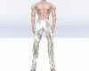 蛇 White Pants 005
