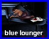 blue lounger