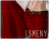 [Is] Flare Pants Red