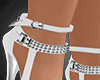 Glam White Rock Shoes