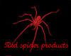 Red spider spiral lamp