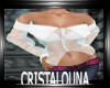 White off shoulder shirt
