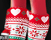 Christmas Sweater Boots