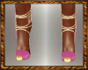Pink Gold Heels