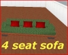 4 Seat sofa
