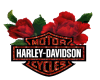 Harley and Rose Sticker