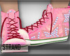 S! Worn Sneakers Pink .