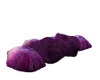 purple kissing pillows